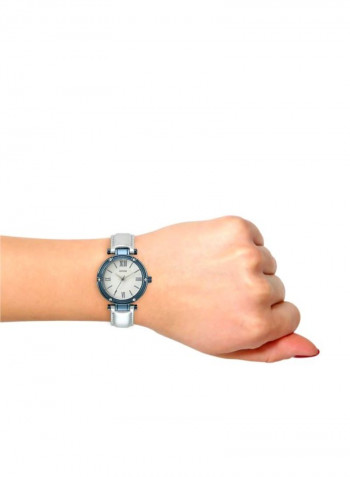 Women's Leather Analog Watch W0838L3