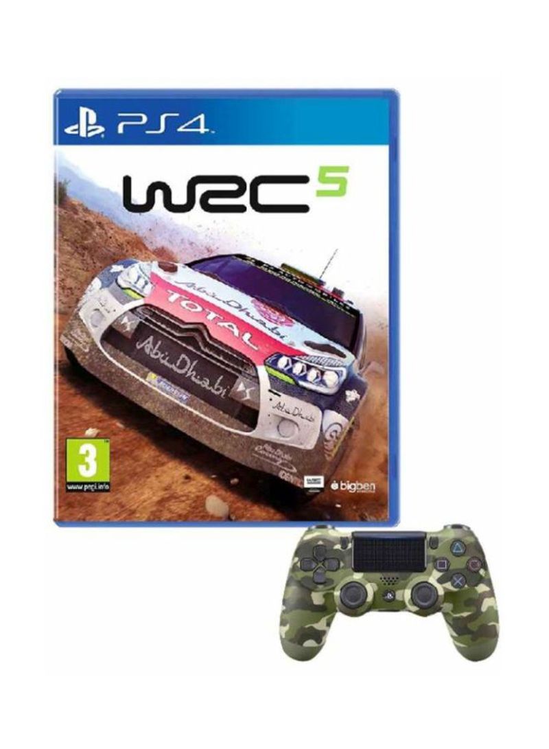 World Rally Championship 5 (Intl Version) With DualShock 4 Wireless Controller - Racing - PlayStation 4 (PS4)