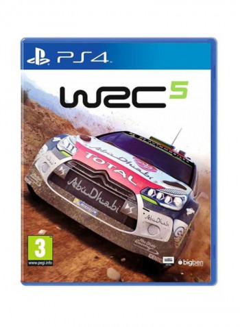 World Rally Championship 5 (Intl Version) With DualShock 4 Wireless Controller - Racing - PlayStation 4 (PS4)