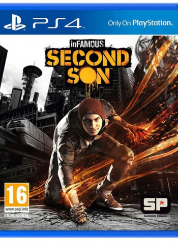 Infamous: Second Son (Intl Version) With Controller - Adventure - PlayStation 4 (PS4)