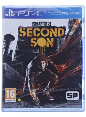Infamous: Second Son (Intl Version) With Controller - Adventure - PlayStation 4 (PS4)