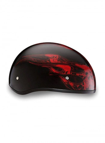 Motorcycle Half Skull Cap Helmet