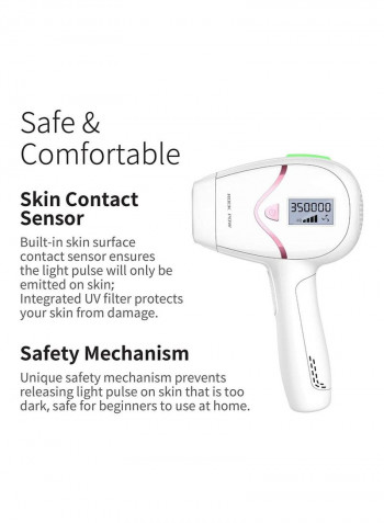 Permanent Hair Removal Device White