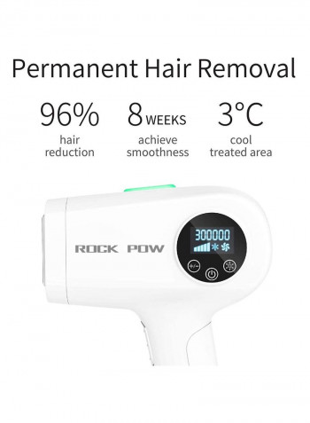 Permanent Laser Hair Removal Device White