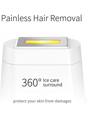 Permanent Laser Hair Removal Device White