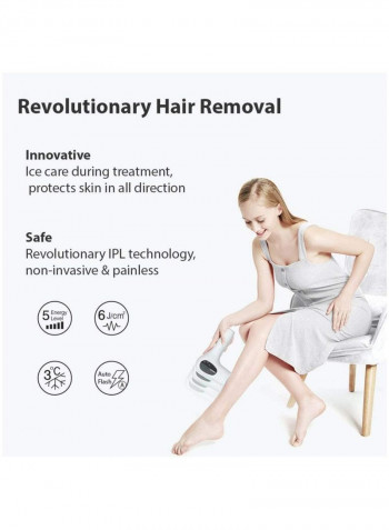 Permanent Hair Removal Device White