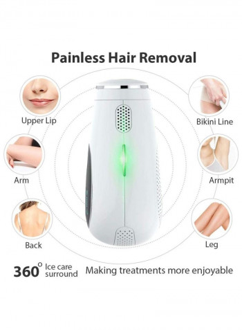 Permanent Hair Removal Device White