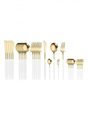 30-Piece Cutlery Set Multicolour