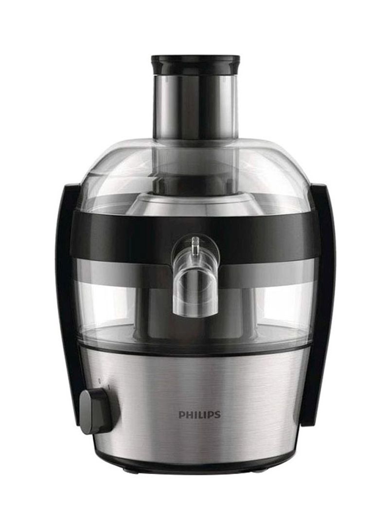 Juice Extractor 0.5L HR1836 Silver/Black/Clear