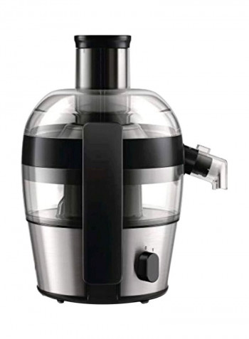 Juice Extractor 0.5L HR1836 Silver/Black/Clear