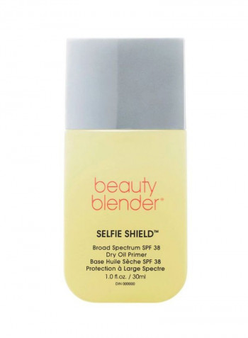 Selfie Shield Broad Spectrum Dry Oil Primer SPF38 Clear