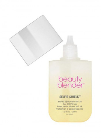 Selfie Shield Broad Spectrum Dry Oil Primer SPF38 Clear