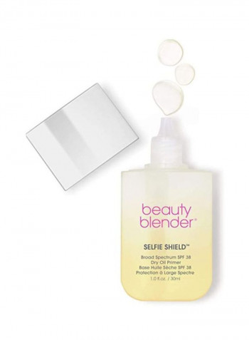 Selfie Shield Broad Spectrum Dry Oil Primer SPF38 Clear