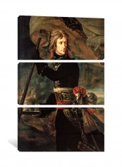 3-Piece Napoleon Bonaparte Canvas Painting Set Multicolour 230X153X3.5centimeter