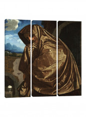 3-Piece Canvas Print Mary Magdalene At The Sepulchre Wall Art Multicolour 100 x 100 x 3.5centimeter