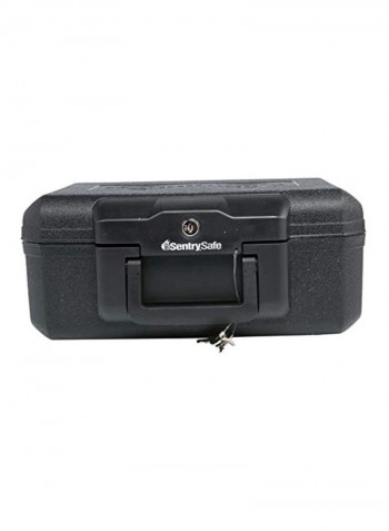 Fire Safe Security Chest Black