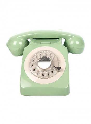 Rotary Landline Phone Mint