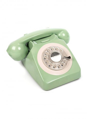 Rotary Landline Phone Mint