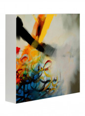 Taabeer Picture Box Orange/Blue 50x50centimeter
