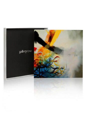 Taabeer Picture Box Orange/Blue 50x50centimeter