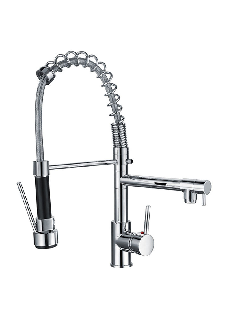 360° Rotate Faucets With Ceramics Valve Silver 55x6.50x30.50centimeter