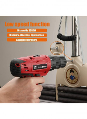 60-Piece Dedeo Cordless Household Power Tools Multicolour 20centimeter