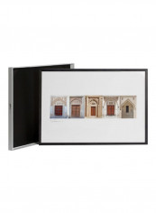 Doors To Arabia Wall Art White/Beige/Brown 31x44x3centimeter
