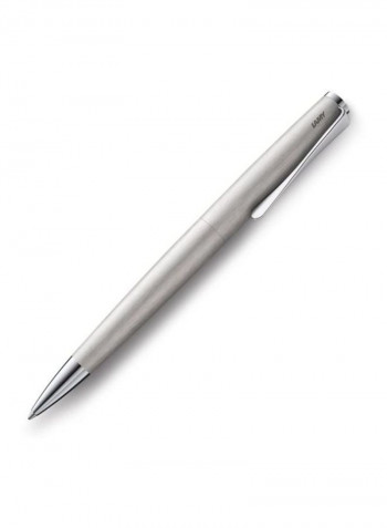 Studio Ballpoint Pen Steel Brushed