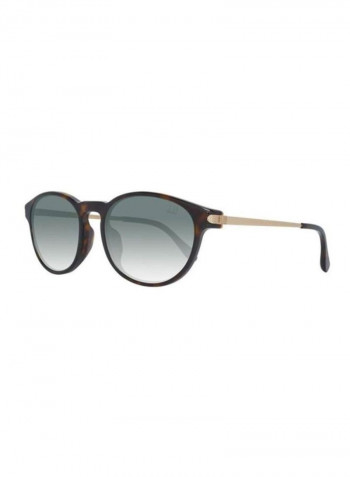 Men's UV Protected Round Sunglasses - Lens Size: 52 mm
