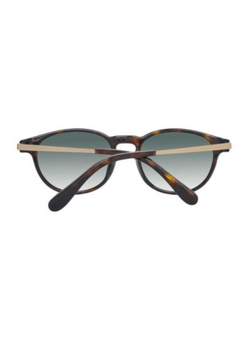 Men's UV Protected Round Sunglasses - Lens Size: 52 mm