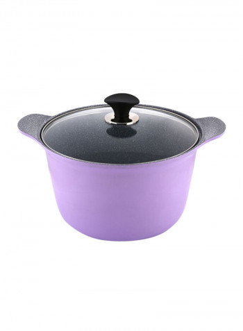 9-Piece Alumimium Cookware Set Lavender