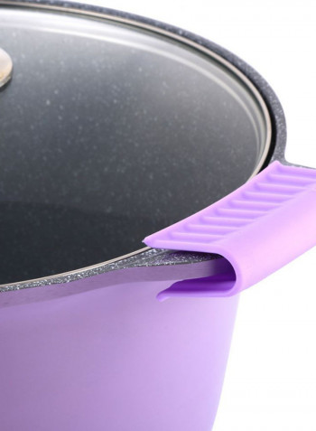 9-Piece Alumimium Cookware Set Lavender