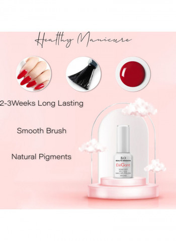Gel Nail Polish & Nail Art Manicure Set متعدد الألوان