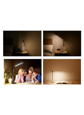 Bright Dual Lamp Grey 15x15x45centimetre