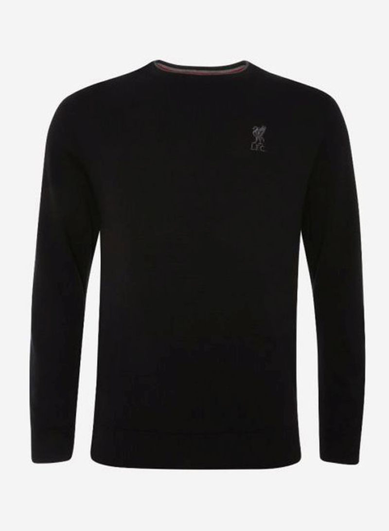 Liverpool Football Sweatshirt Black