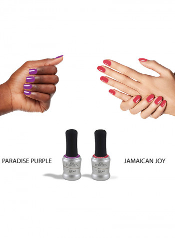 10-Piece Nail Art Kit متعدد الألوان