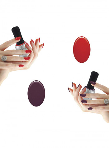 10-Piece Nail Art Kit متعدد الألوان