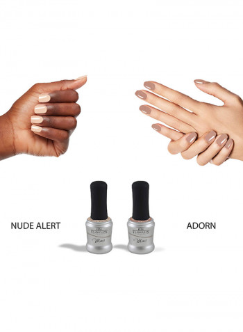 10-Piece Nail Art Kit متعدد الألوان
