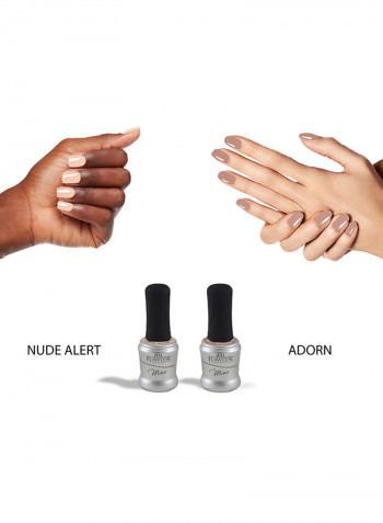 10-Piece Nail Art Kit متعدد الألوان