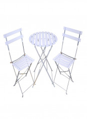 Garden Furniture Set White