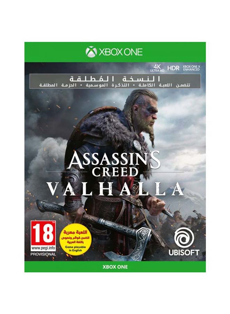 Assassin's Creed Valhalla : Ultimate Edition (English/Arabic) - Intl Version - Xbox One