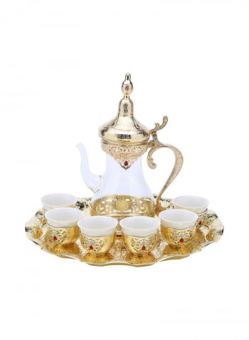 6-Piece Coffee Set Gold