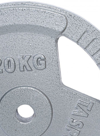 3 Holes Paint Weight Plate With Handle - 20kg