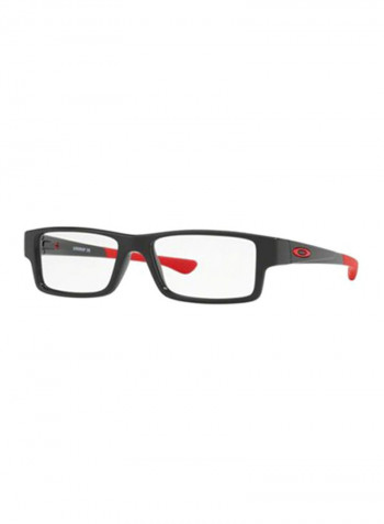 Men's Rectangular Eyeglass Frame - Lens Size: 48 mm