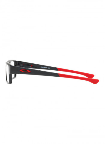Men's Rectangular Eyeglass Frame - Lens Size: 48 mm