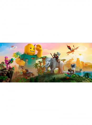 LEGO Worlds (Intl Version) With DualShock 4 Wireless Controller - PlayStation 4 (PS4)
