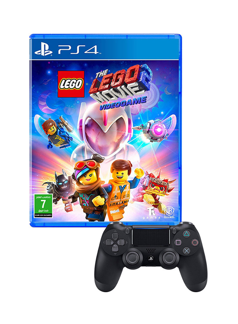 The LEGO Movie 2 (Gcam) With DualShock 4 Wireless Controller - Adventure - PlayStation 4 (PS4)