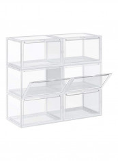 Shoe Storage Organizer (Transparent), Side Open High Quality Transparent 36 x 29 x 22cm reviews Shoe Storage Organizer (Transparent), Side Open High Quality Transparent 36 x 29 x 22cm