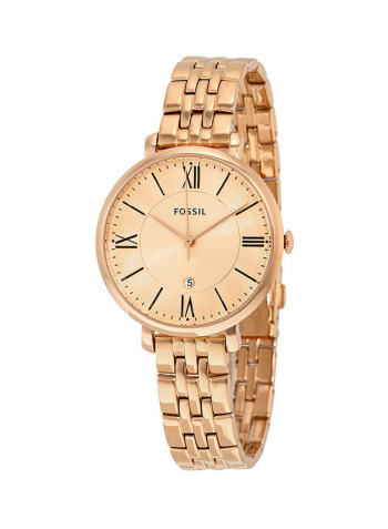 Women's Stainless Steel Analog Watch ES3435