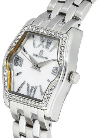 Women's Water Resistant Stainless Steel Analog Watch MS0712WPW